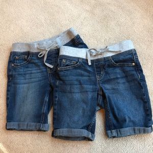 2 Pairs Justice Girls Shorts